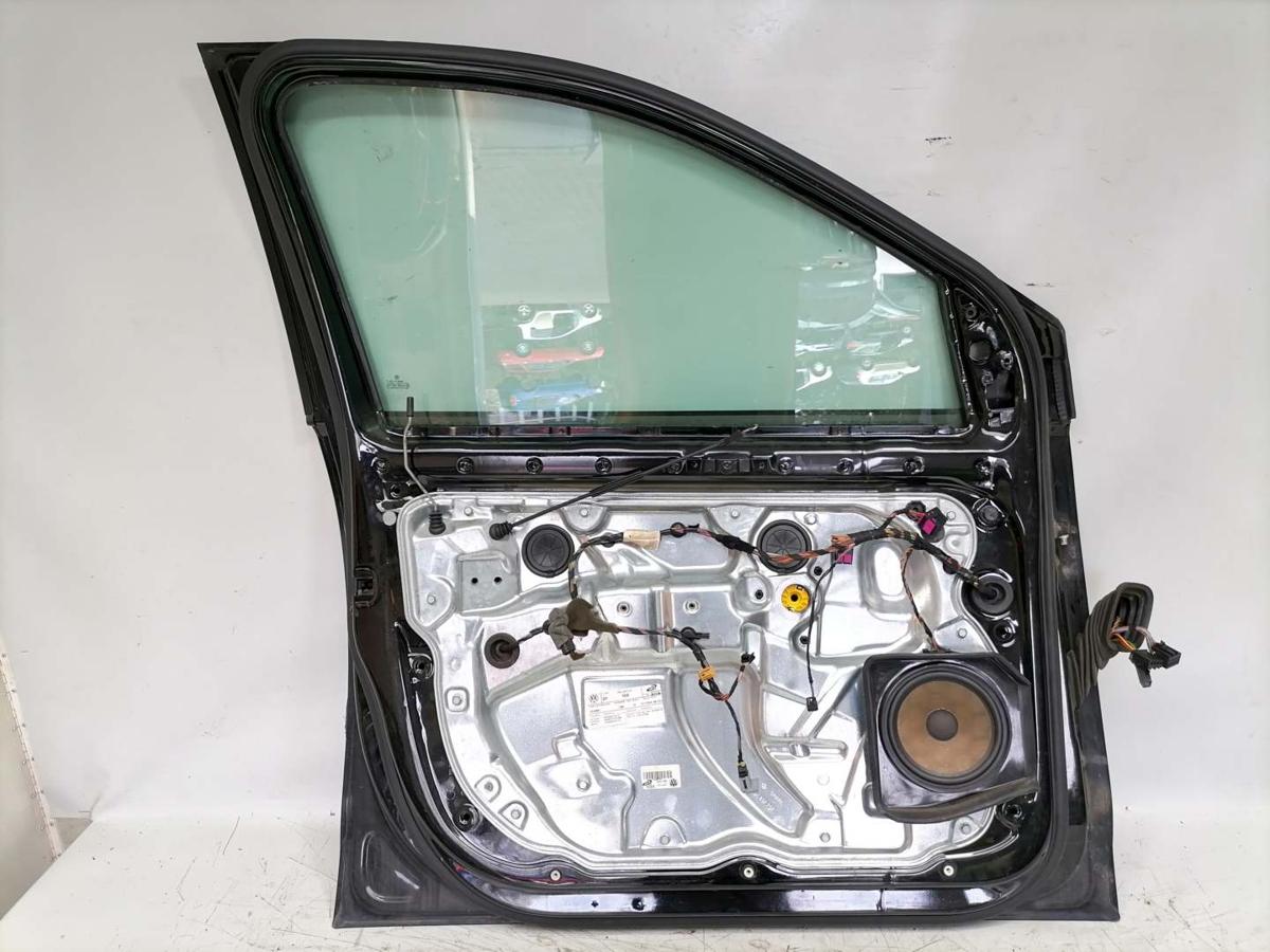 VW Polo 9N1 original Tür vorn links L041 Brillantschwarz 5-Türer Bj.2004